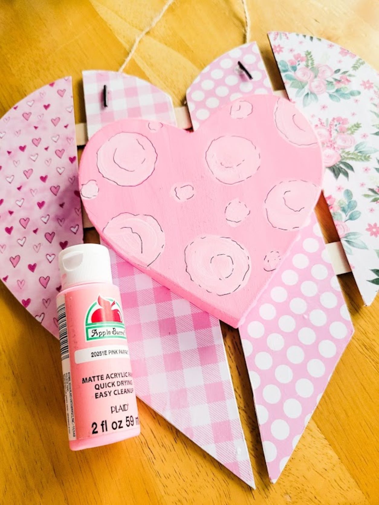 Let's Make a Pallet Door Hanger for Valentine's Day – Inspire Me 2 DIY