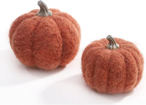 My favorite wool pumpkins