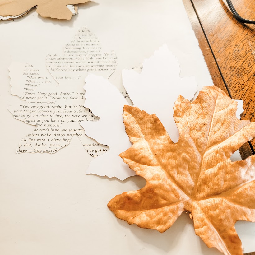making-a-leaf-template-from-cardstock