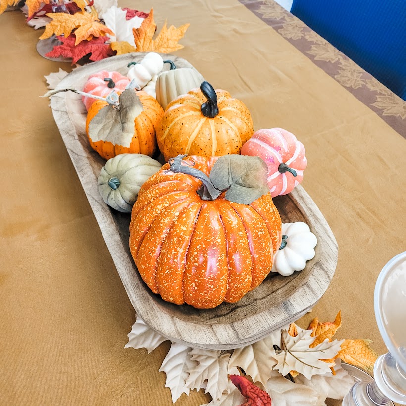 wooden-bowl-with-faux-pumpkins
