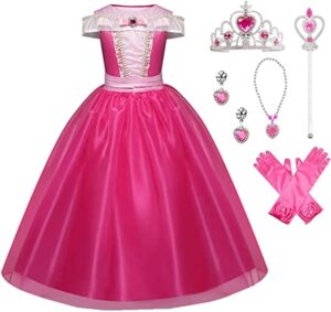 Princess-dress-with-crown-gloves-and-jewelry