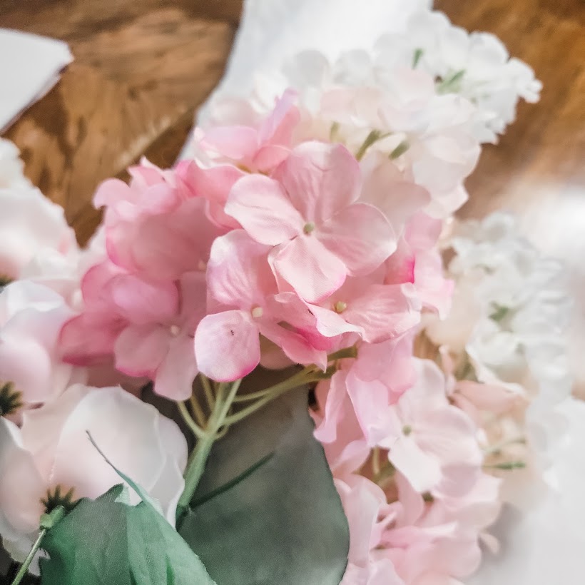 hydrangea-faux-pink-flower