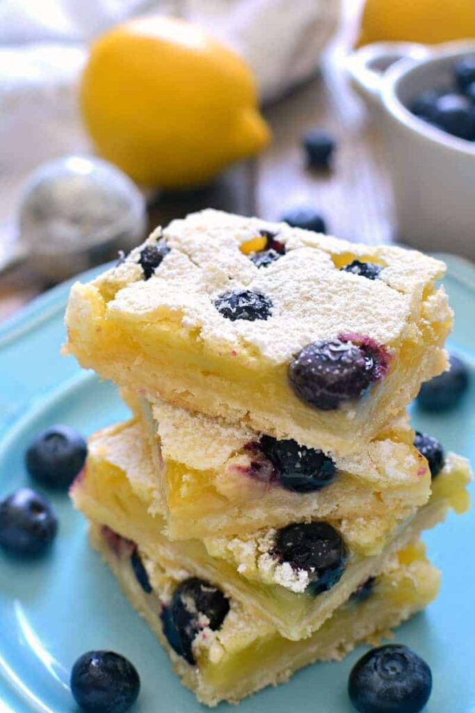 blueberry lemon bars