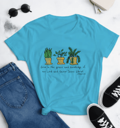 Grow in Grace women's t-shirt