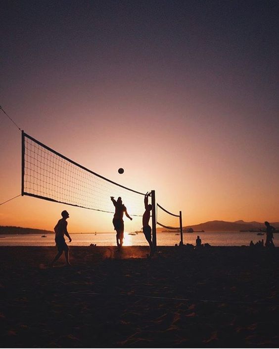 outdoor beach volleyball
