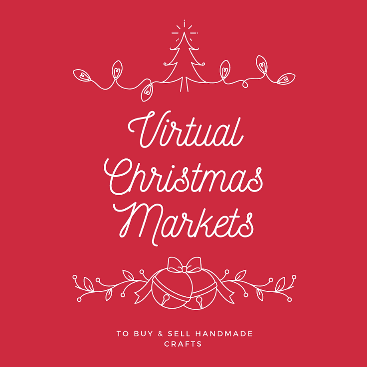 virtual Christmas markets poster