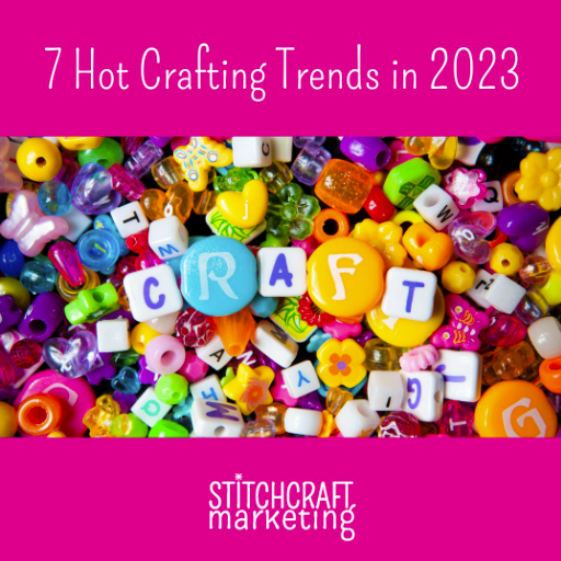 crafting trends of 2023 poster