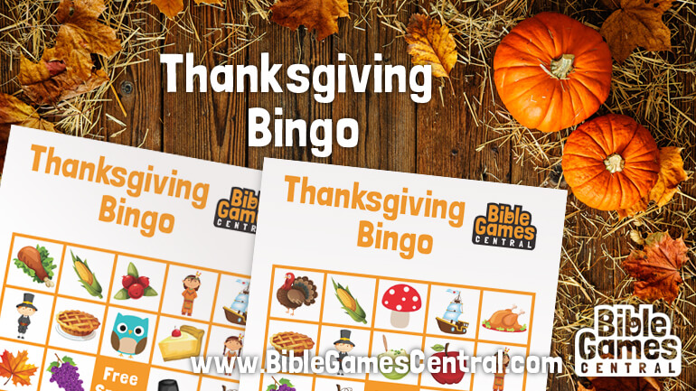 thanksgiving bingo cards