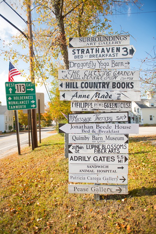 multiple signs pointing to destinations