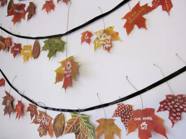 leaf garland