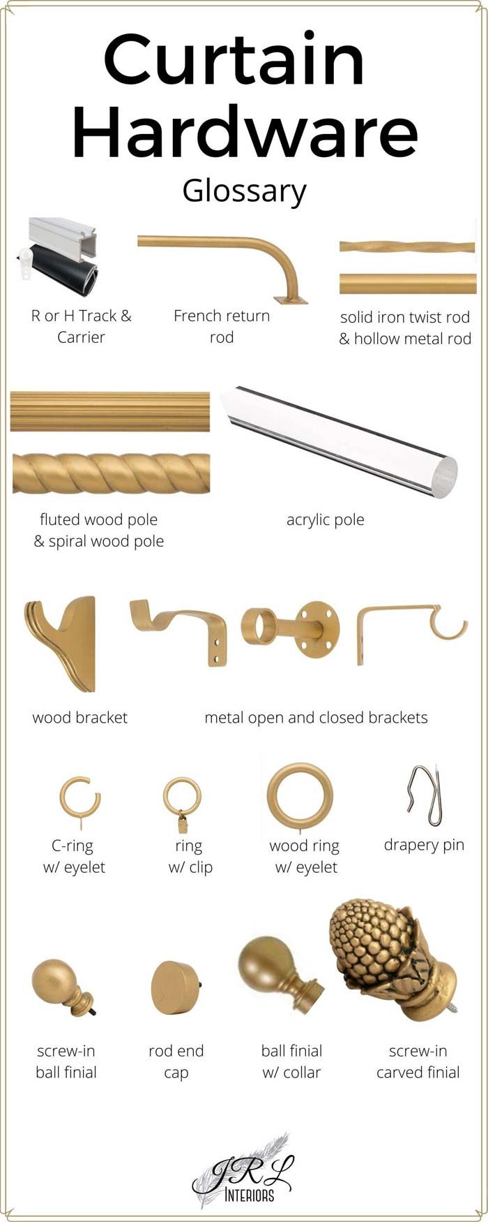 Curtain Hardware Glossary