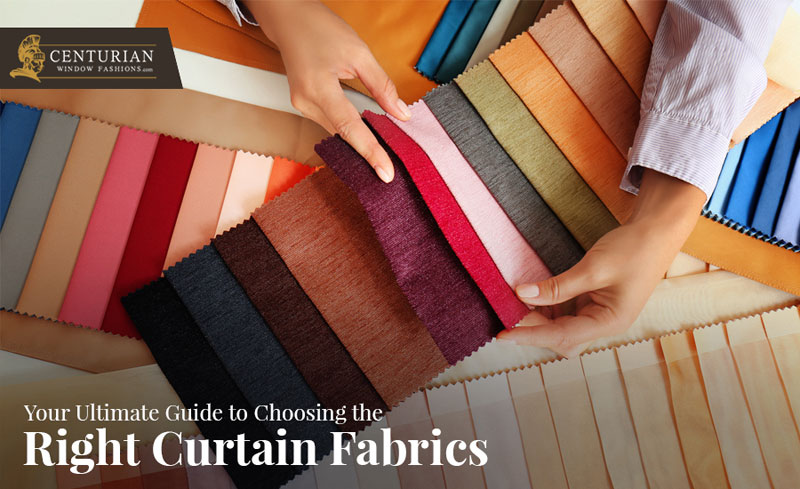 fabric swatches in many colors