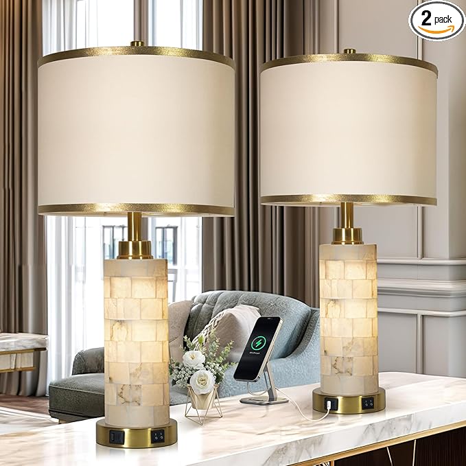 a pair of lamps in a living room avoiding common decorating mistakes