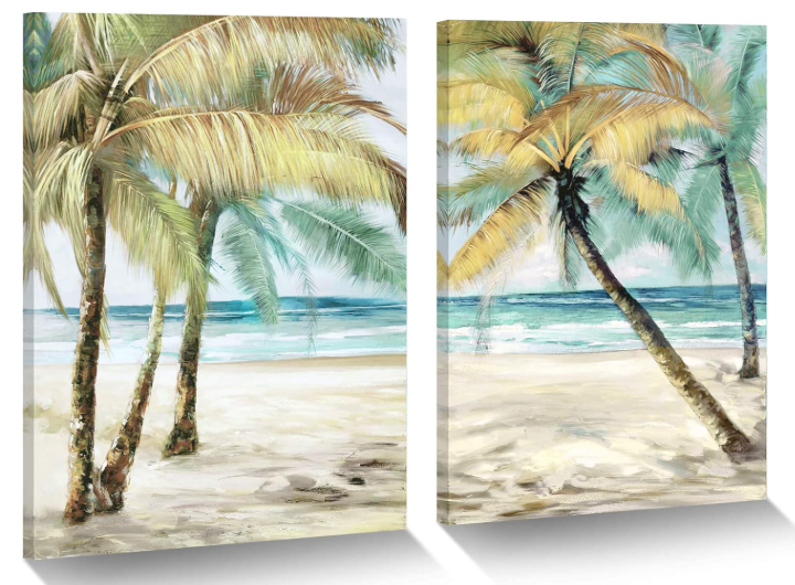 two watercolor palm tree prints the ultimate guide to creating a stunning coastal home