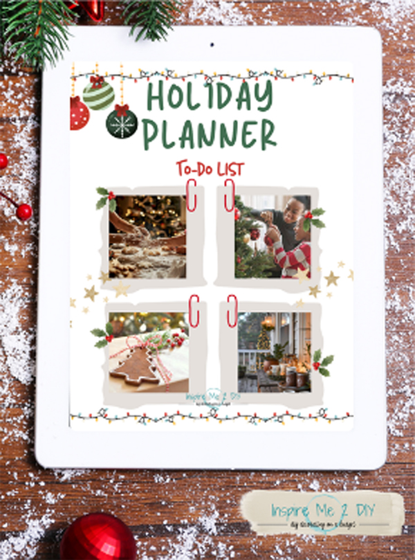 Holiday Planner To Do List