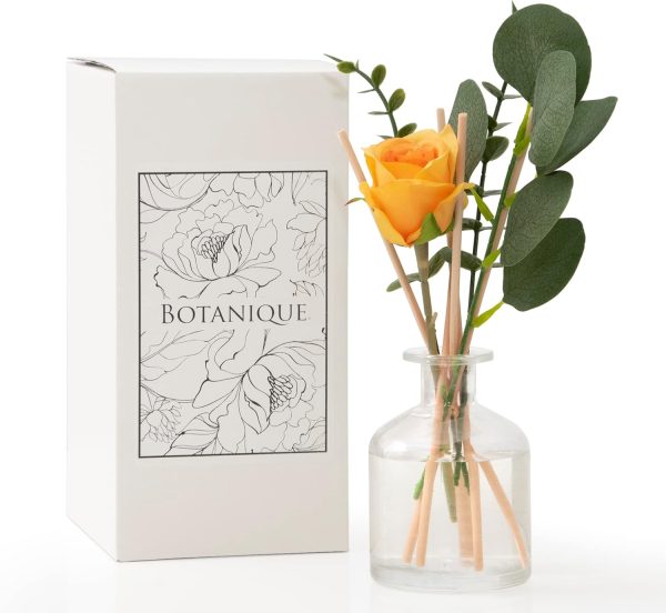 bouquet of flowers next to a perfume box best home scents for spring