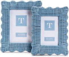 Blue-Rattan-Picture-Frames-Inspireme2diy