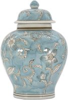 blue and white porcelain ginger jar