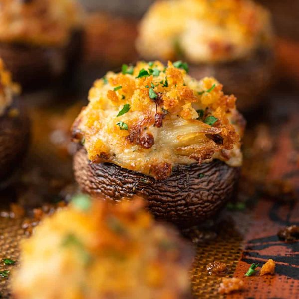 crab stuffed mushroom