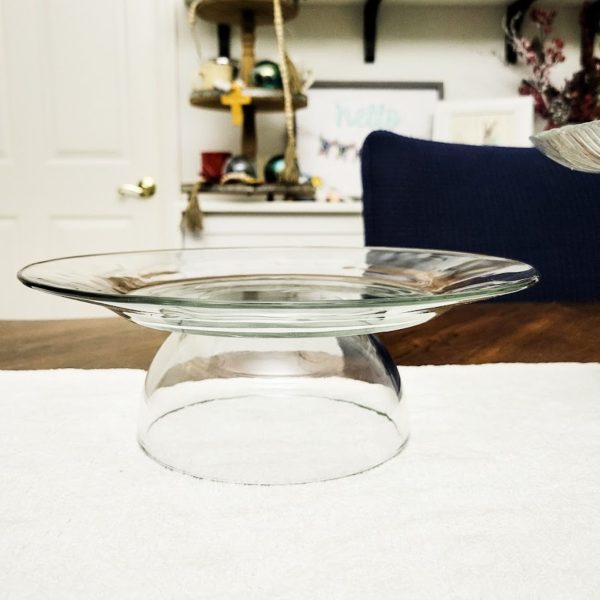 a glass pedestal dish make these pedestal dishes for fancy feasts