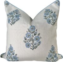 Pillow-Cover-White-with-Blue-Flowers-Inspireme2diy