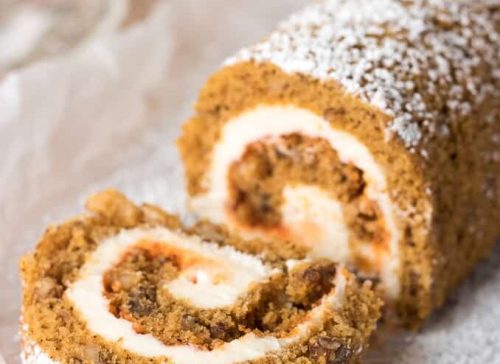 pumpkin cake roll