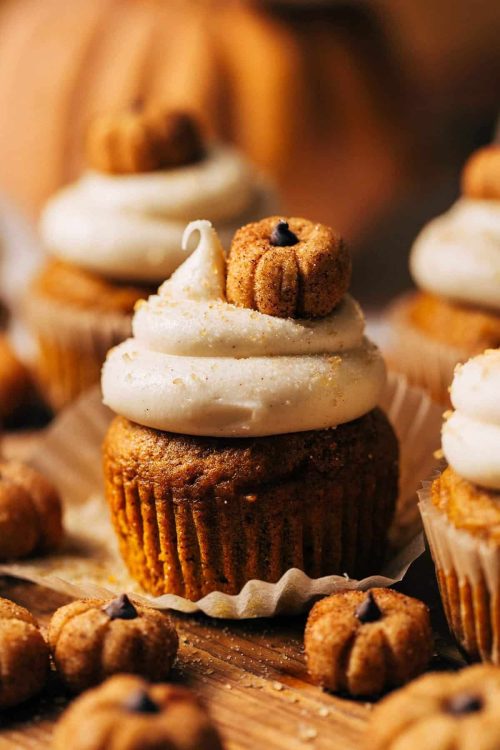 pumpkin cupcakes