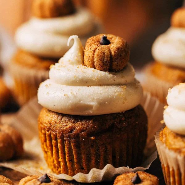 pumpkin cupcakes